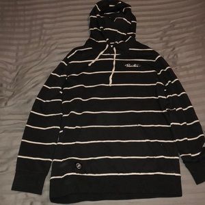 Primitive Black Striped Hoodie